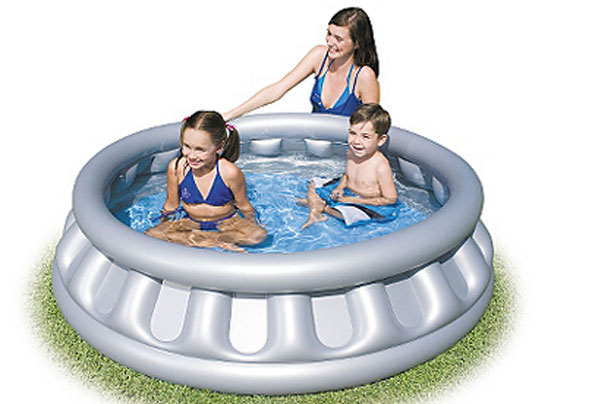 Best (and cheapest) paddling pools: Asda Spaceship paddling pool Best (and cheapest) paddling pools: Asda Spaceship paddling pool