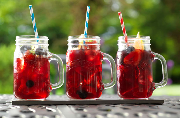 Redcurrant iced tea