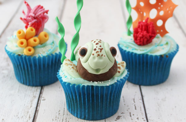 Turtle cupcakes Turtle cupcakes