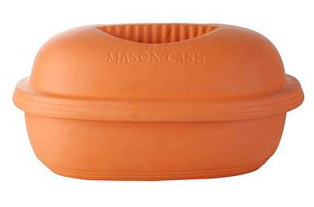 Mason Cash earthenware 23cm tan clay oven £18.99 Mason Cash earthenware 23cm tan clay oven £18.99
