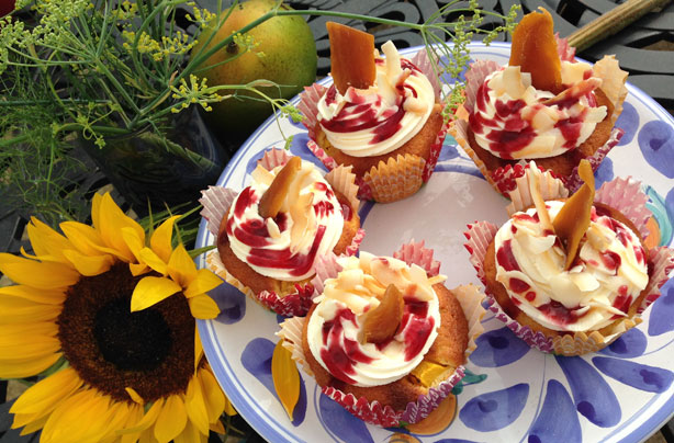 Mango and coconut cupcakes Mango and coconut cupcakes