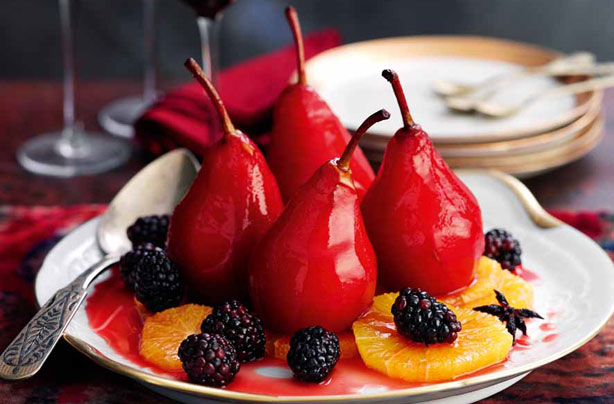 Slimming World's spiced pears