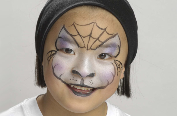 Halloween cat face paint tutorial - goodtoknow
