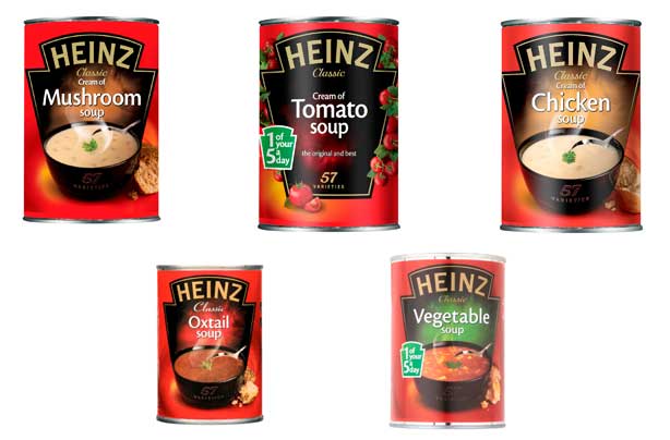 Iceland Heinz soups Iceland Heinz soups