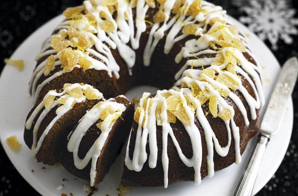 Treacle bundt cake with limoncello drizzle Treacle bundt cake with limoncello drizzle