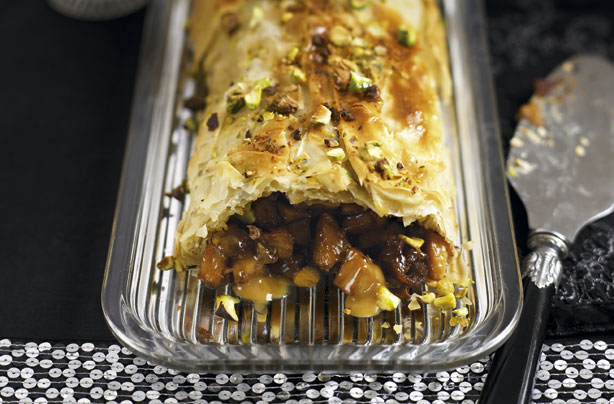 Fruit and Nut Strudel Cookies