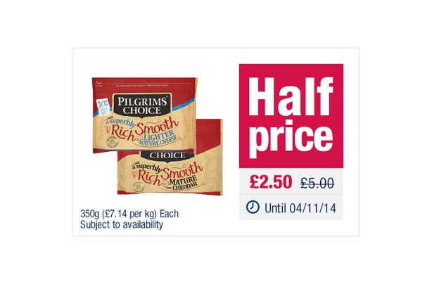The Co-operative Pilgrims Choice Mature_Lighter Cheddar The Co-operative Pilgrims Choice Mature_Lighter Cheddar