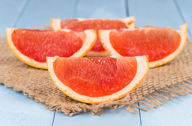 calories in grapefruit