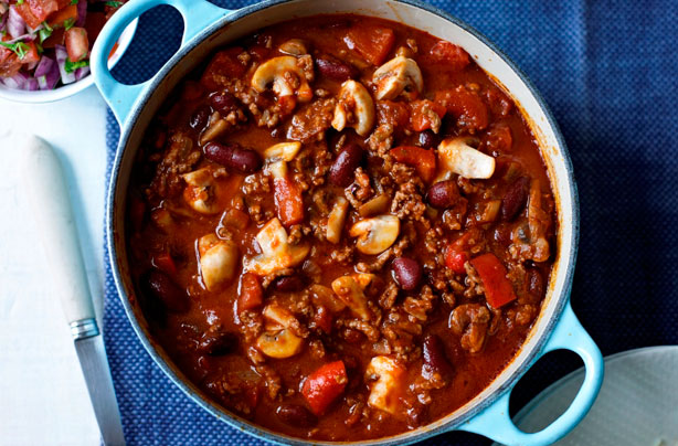 Slimming World's chilli with rice Slimming World's chilli with rice
