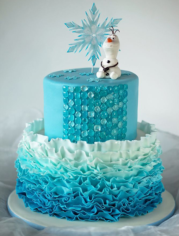 frozen birthday cakes