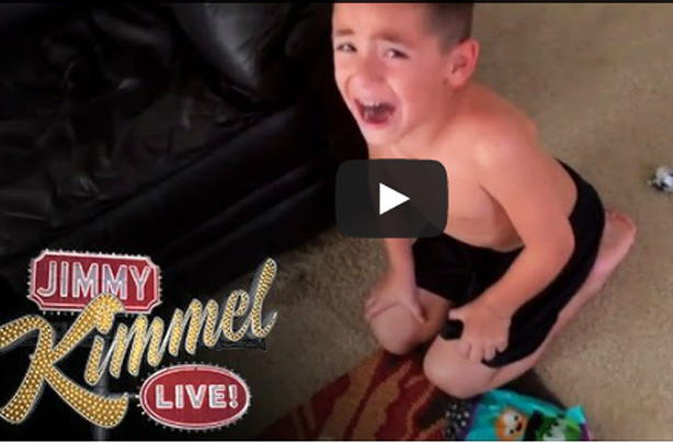 halloween candy Jimmy Kimmel 2014