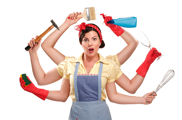 Cv of a mum juggling busy woman