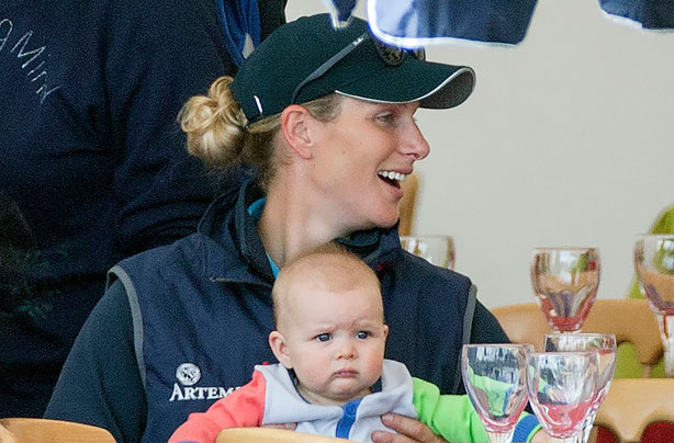 Zara Phillips and Mia
