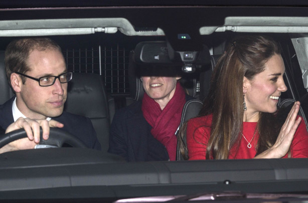 Prince William and Kate Middleton attend Christmas lunch at Buckingham Palace Prince William and Kate Middleton attend Christmas lunch at Buckingham Palace