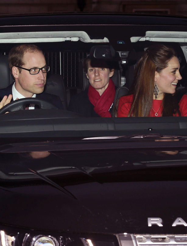 Prince William, Kate Middleton and George's nanny Prince William, Kate Middleton and George's nanny