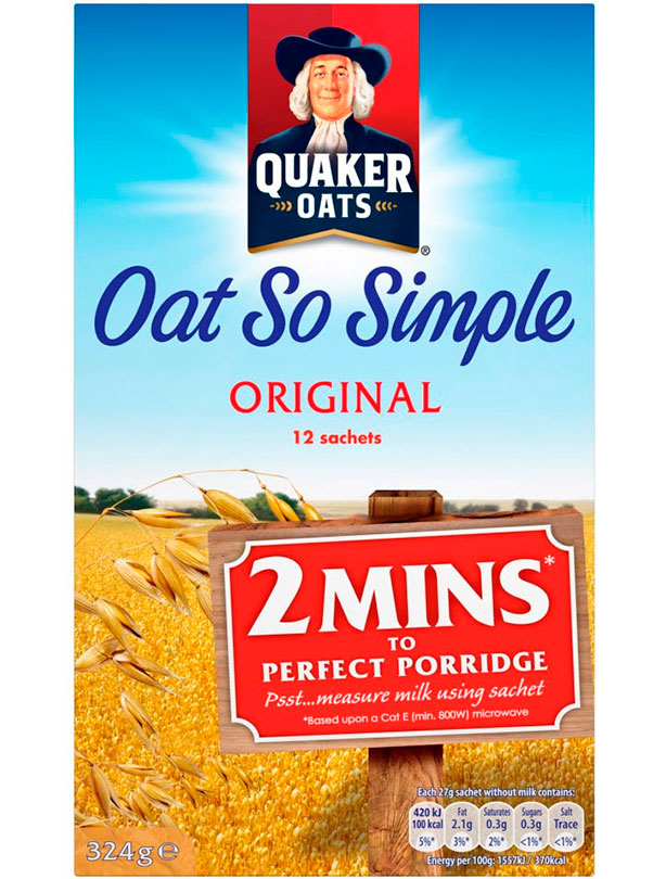 Quaker Oat So Simple Original Quaker Oat So Simple Original