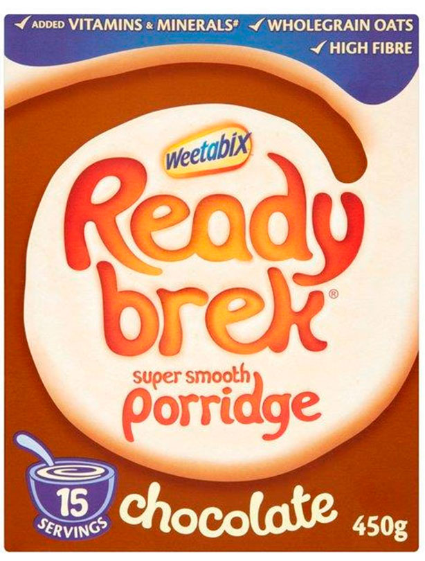 Weetabix Ready Brek Porridge Oats Chocolate Weetabix Ready Brek Porridge Oats Chocolate