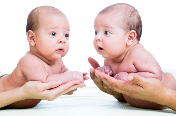 Baby twins