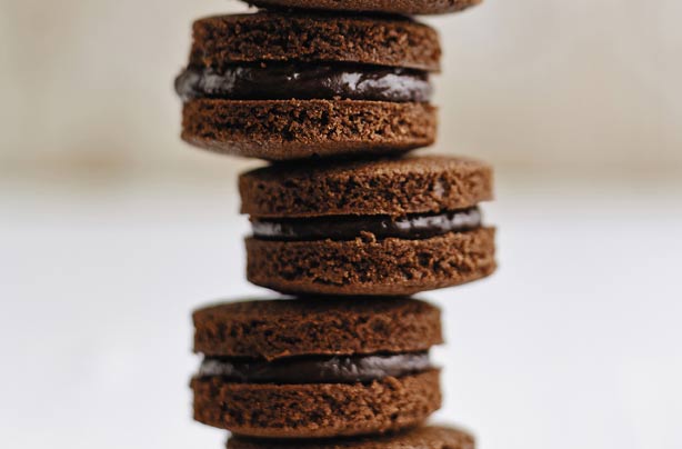 Lisa Faulkner's chocolate mint biscuits