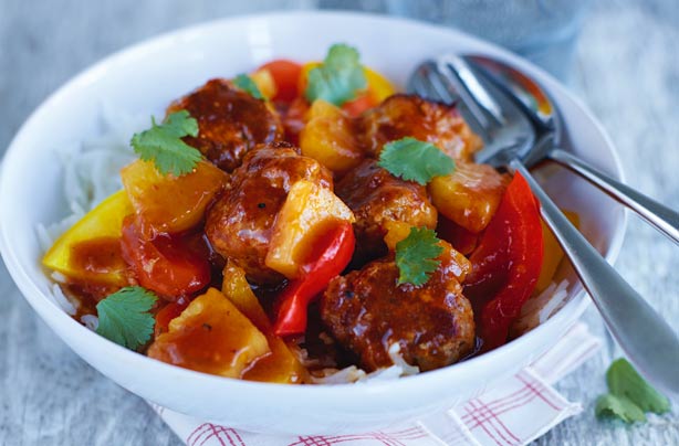 Sweet and sour sausage meatballs Sweet and sour sausage meatballs