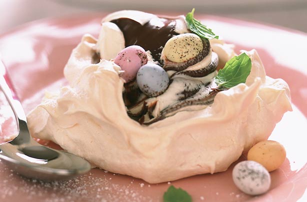 meringue recipes goodtoknow nests egg chocolate mini save