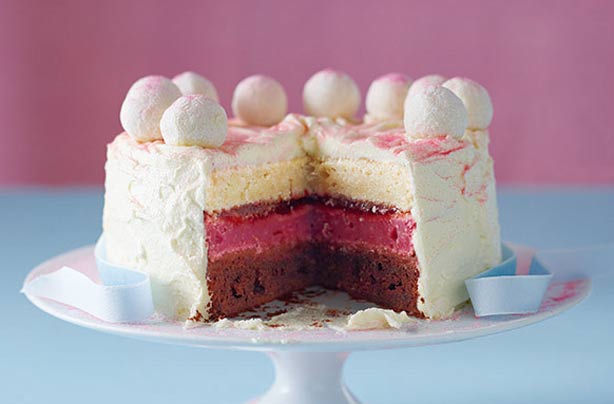 Triple layered Simnel cake Triple layered Simnel cake
