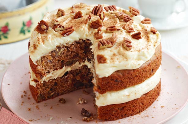 Sweet potato and pecan cake Sweet potato and pecan cake