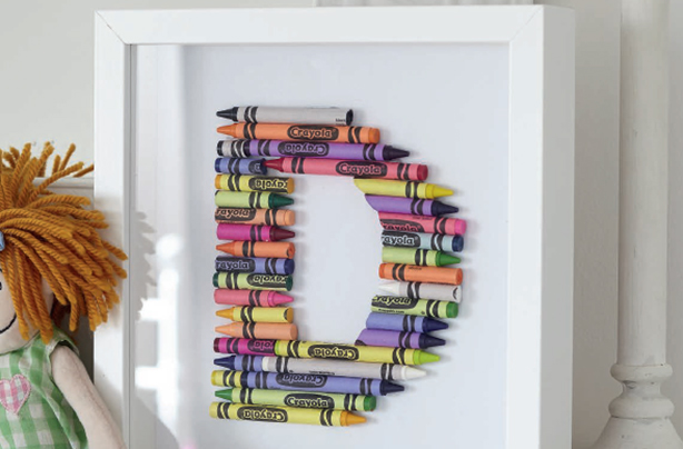 Essentials crayon letter craft