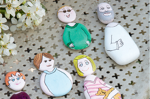 Essentials pebble people craft