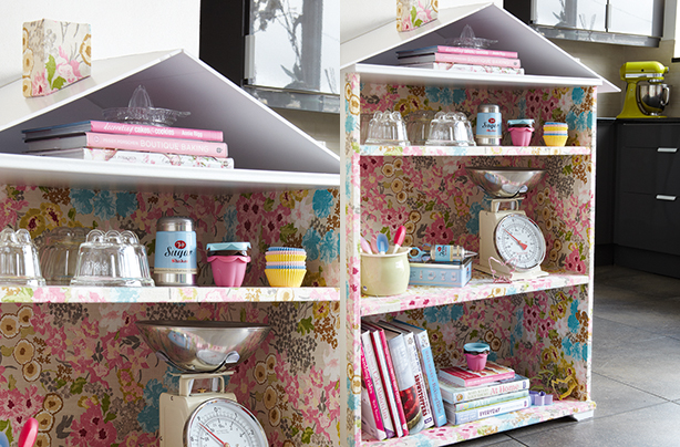 Essentials wallpaper cupboard
