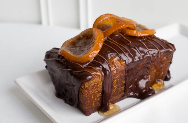Jaffa cake drizzle loaf Jaffa cake drizzle loaf