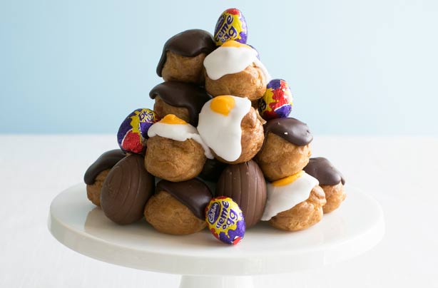Creme Egg croquembouche Creme Egg croquembouche