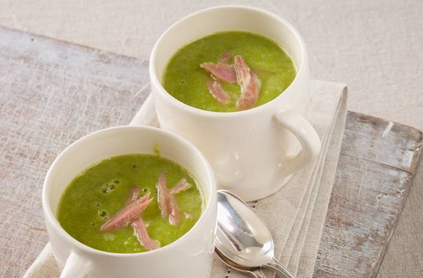 Ham and pea soup Ham and pea soup