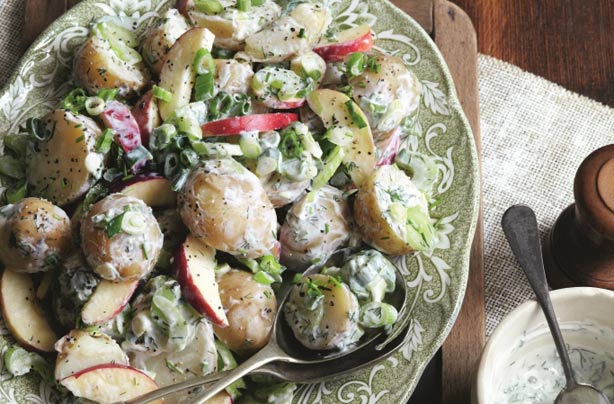 Slimming World's Jersey Royal potato salad