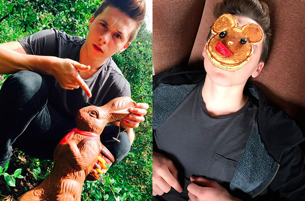 Brooklyn Beckham at Easter Brooklyn Beckham at Easter