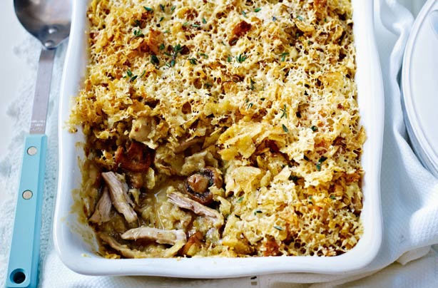 Slow-cooked cheesy chicken bake Slow-cooked cheesy chicken bake