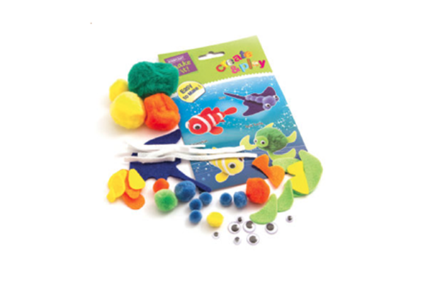 Pom pom fish craft set Pom pom fish craft set