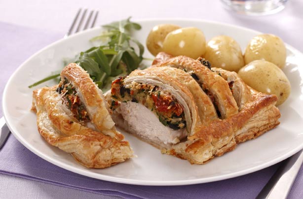 Mediterranean chicken parcels Mediterranean chicken parcels
