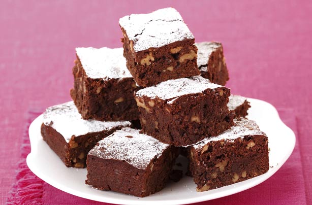 Gluten-free pecan brownies Gluten-free pecan brownies