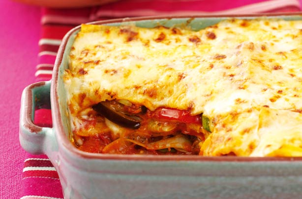 Fast mixed vegetable lasagne Fast mixed vegetable lasagne