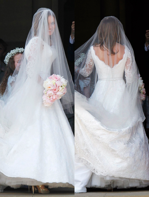 Geri Halliwell wedding dress Geri Halliwell wedding dress