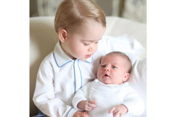 Prince George and Princess Charlotte Prince George and Princess Charlotte