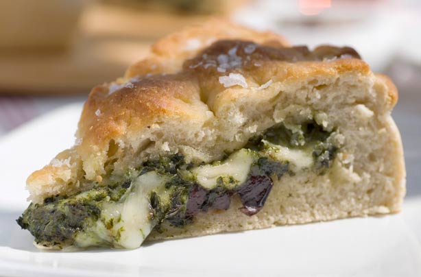 Gino D'Acampo's stuffed focaccia bread