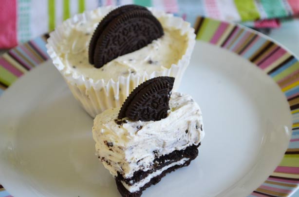Mini Oreo cheesecakes Mini Oreo cheesecakes