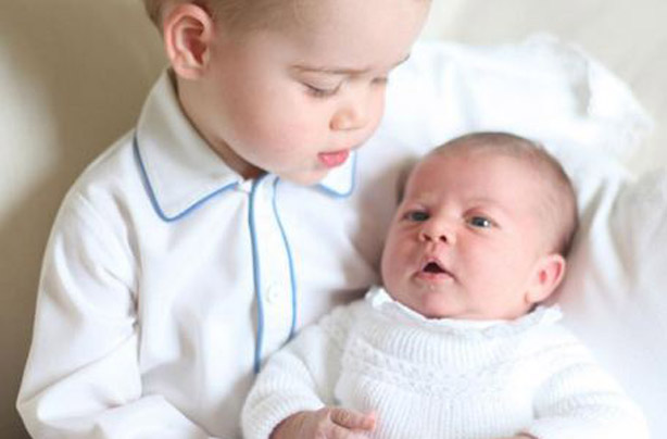 Prince George and Princess Charlotte