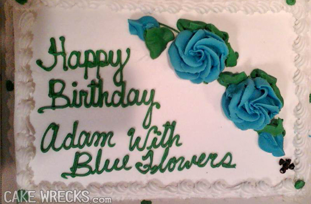 Cake decorators that didn't understand