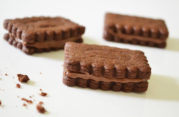 Homemade Bourbon biscuits Homemade Bourbon biscuits