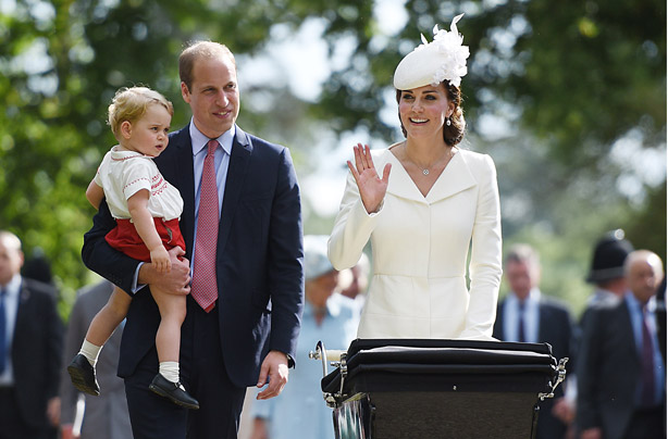 Princess Charlotte's christening Princess Charlotte's christening