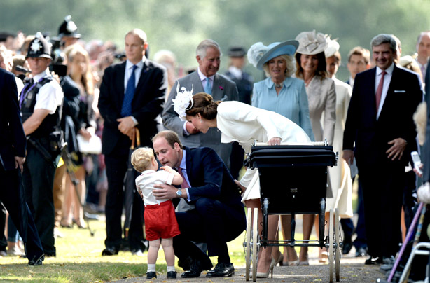 Princess Charlotte's christening Princess Charlotte's christening
