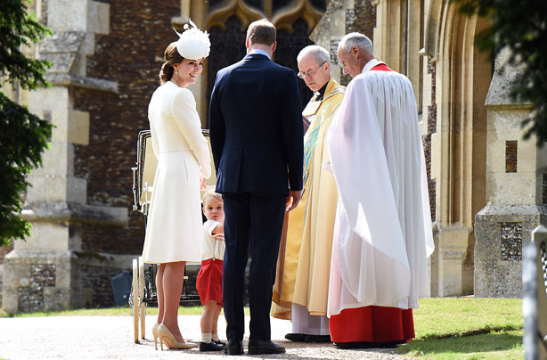 Princess Charlotte's christening Princess Charlotte's christening